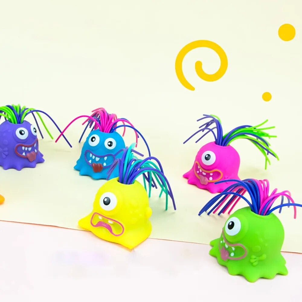 Interactive Screaming Pals - Antistress Fantasy Monsters in Mixed Colours