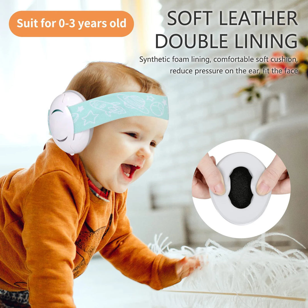 Baby's Peaceful Ears: Protective Noise Cancelling Headphones for Infant Comfort