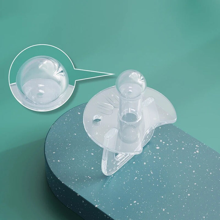 Smart Medicine Dispenser Pacifier - Transparent Baby Dropper for Easy & Safe Medication Feeding