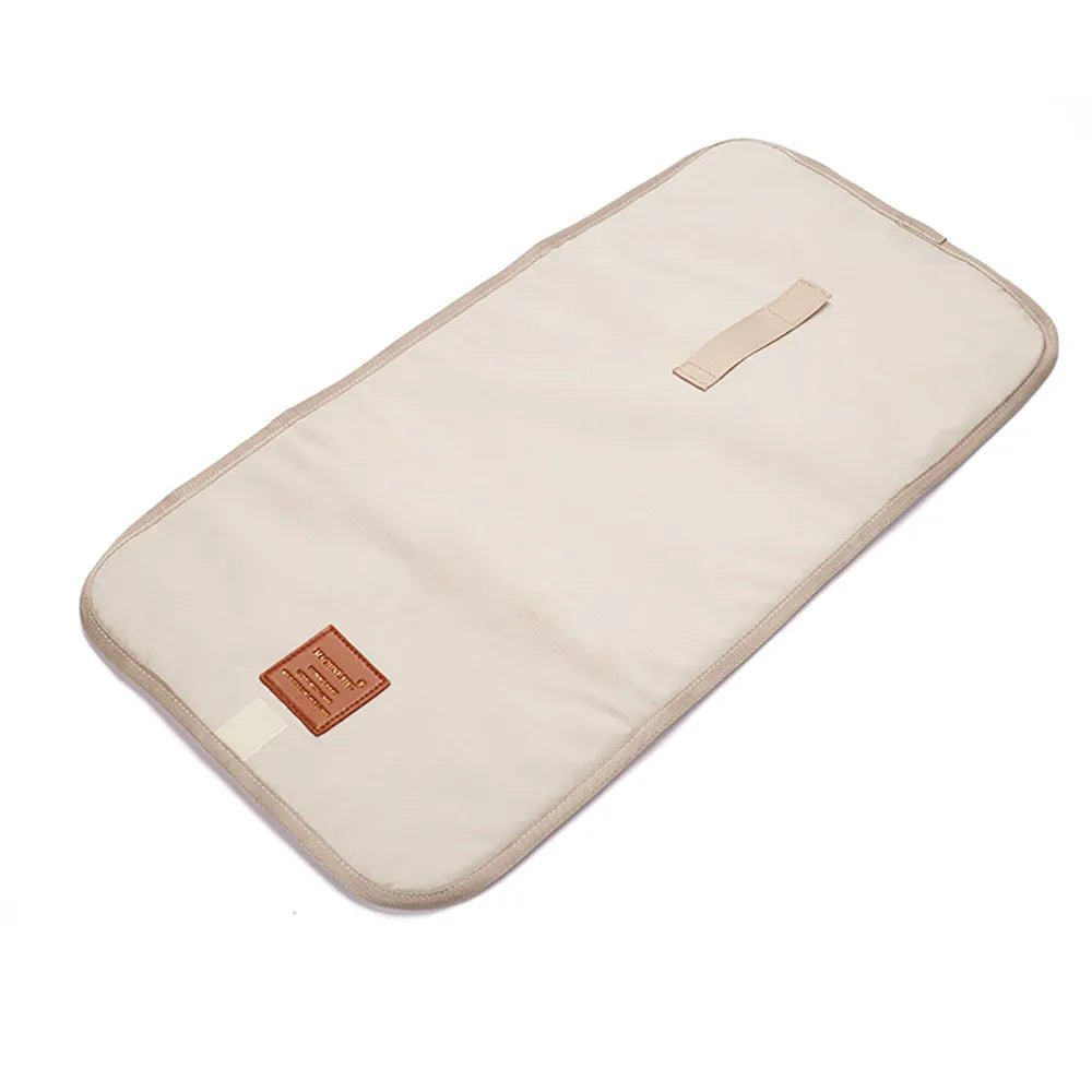 Portable & Foldable Diaper Changing Pad - Waterproof & Durable 60x30cm Nylon Mat for Newborns