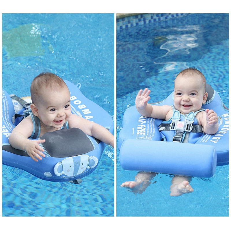 MamboBaby ProSwim Trainer: Solid Non-Inflatable Baby Swim Ring