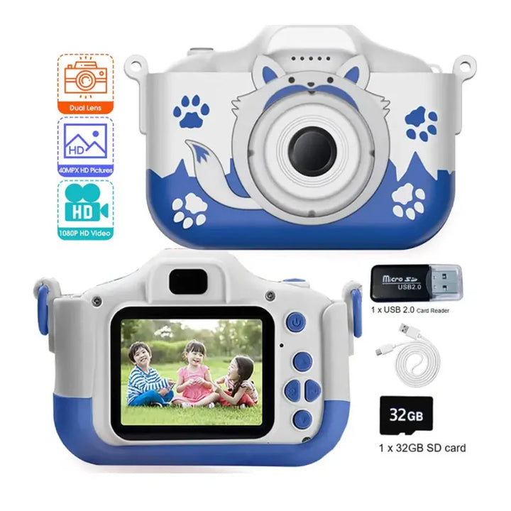"FoxTrot Explorer" - The Ultimate Kids' Digital Camera! HD 1080P