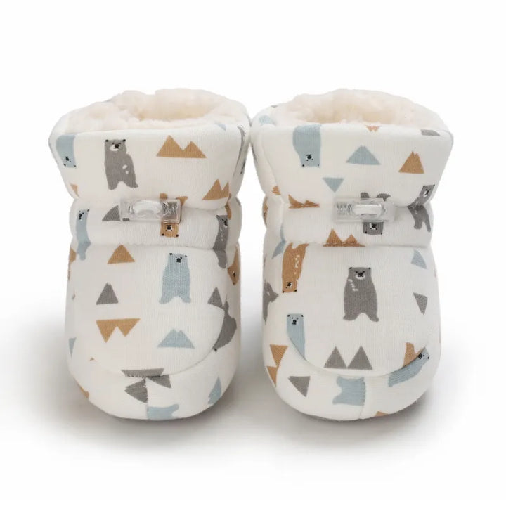 Botines de bebé Cuddly Cozy - Colección Winter Warmth para bebés de 0 a 18 meses 